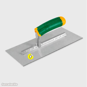 Llana Lisa Metalica Mango de Goma STANDARD