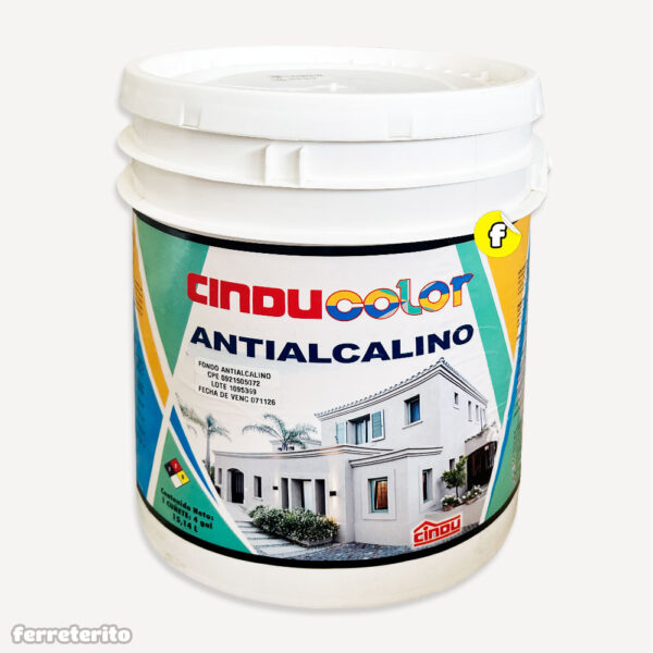 Fondo Sellador Antialcalino Cuñete 4 Galones CINDU