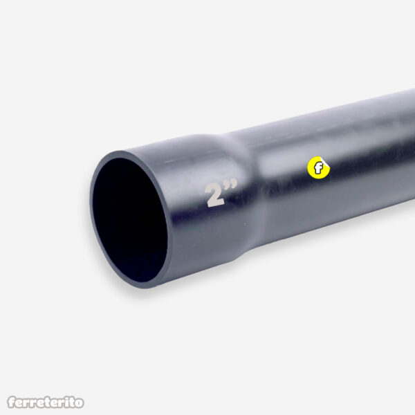 Tubo 2″ NEGRO para Aguas Negras