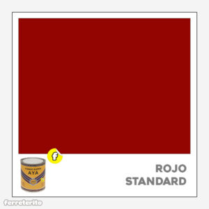Fondo de Herreria 1/4GL Rojo Standard AYA