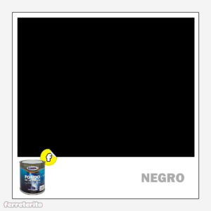 Fondo de Herreria 1/4GL NEGRO METROPAINT