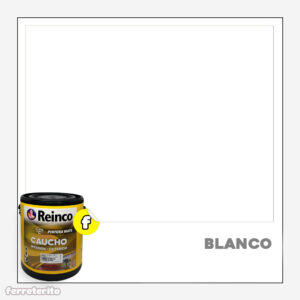 Pintura Caucho [1 Galon] BLANCO REINCO (Clase C)