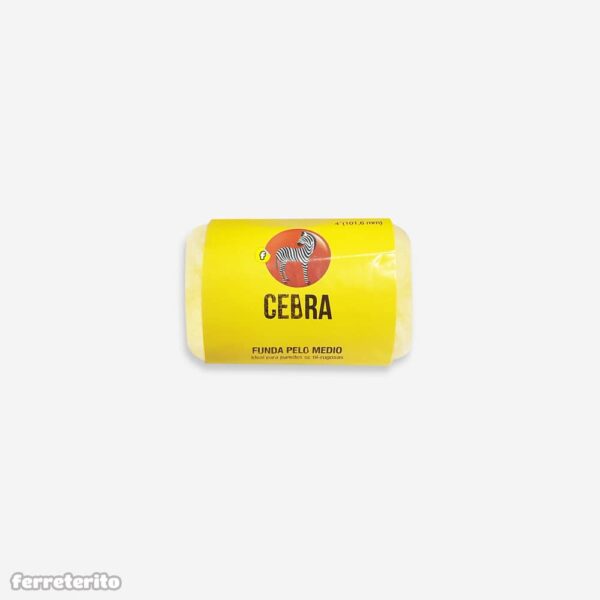 Funda para Rodillo 4" Pelo Medio CEBRA
