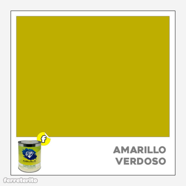 Fondo de Herreria Fosfato de Cinc (Zinc) 1/4GL Amarillo Verdoso EL AGUILA