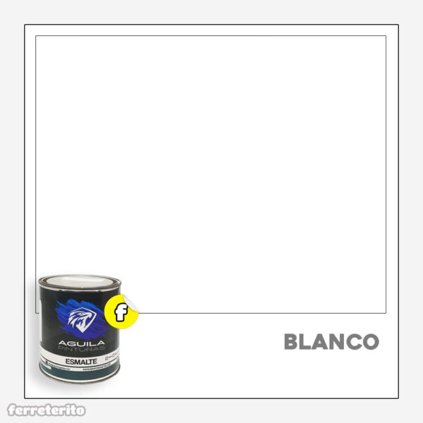 Pintura Esmalte 1 Galon Blanco EL AGUILA