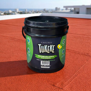 Pintura Impermeabilizante Cuñete 4 Galones ROJO TUKEKE