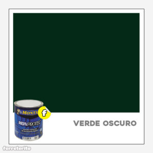 Pintura Esmalte Galon Verde Oscuro Monprotec MONTANA