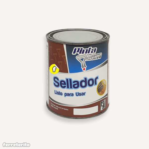 Sellador para Madera 1/4 Galon Nitro Listo para Usar PINTATUIM