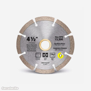 Disco Corte Concreto Segmentado 4 1/2″ STANDARD