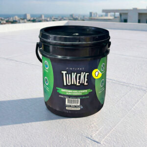 Pintura Impermeabilizante Cuñete 4 Galones BLANCO TUKEKE