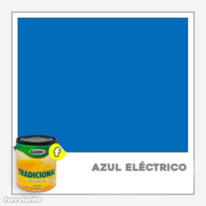 Pintura Caucho 1 Galon AZUL ELECTRICO Tradicional METROPAINT (Clase C)