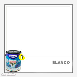 Pintura Caucho 1 Galon BLANCO Premium Mate METROPAINT (Clase A)
