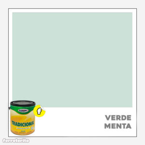 Pintura Caucho 1 Galon VERDE MENTA Tradicional METROPAINT (Clase C)