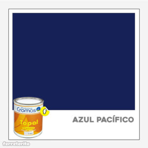 Pintura Caucho Galon Azul Pacifico Topal CROMAS