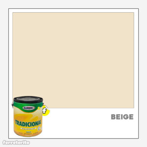 Pintura Caucho 1 Galon BEIGE Tradicional METROPAINT