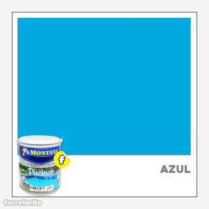 Pintura para Piscinas Emulsionada Acrílica Galon Azul MONTANA