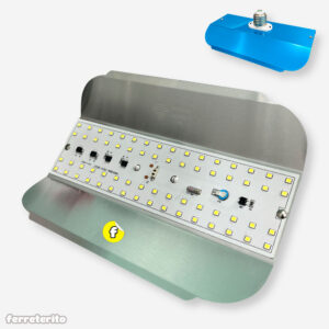 Reflector LED Liviano Tipo Lamina 100w 110v-220v con Rosca E27