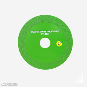Disco de Corte Vidrio y Porcelanato Ultrafino 4 1/2″ VERDE