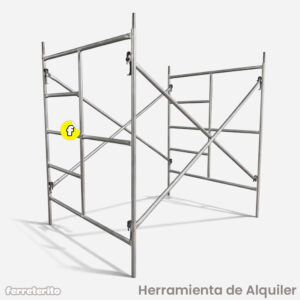 Alquiler de Cuerpo de Andamio (Por Dia)