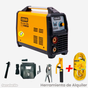 Alquiler de Maquina Para Soldar con Extension Electrica (Por Dia)