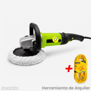 Alquiler de Pulidora con Extension Electrica (Por Dia)