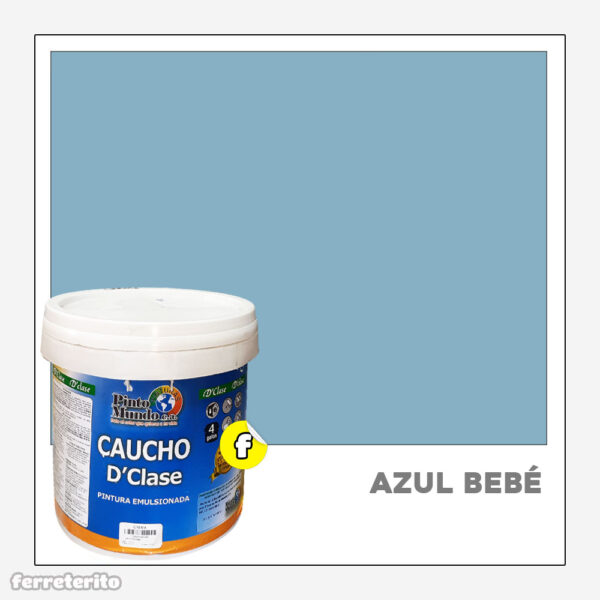 Pintura Caucho Cuñete 4 GL Perla DClase PINTO MUNDO