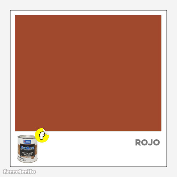 Pintura Fondo Convertidor de Oxido 1/4 Galon Rojo Sherwin Williams