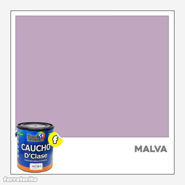 Pintura Caucho Galon Malva DClase PINTO MUNDO