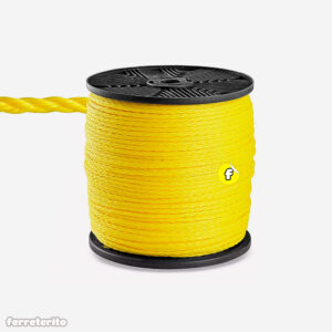 Mecate de Polipropileno 1/4″ AMARILLO por Metro