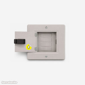 Tablero Electrico 4 Circuitos con Tapa STANDARD