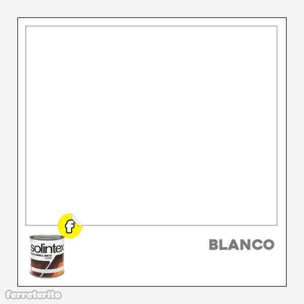 Pintura Esmalte 1/4 Blanco SOLINTEX