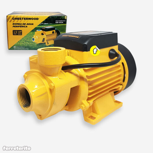 Bomba de Agua 1/2hp CHESTERWOOD