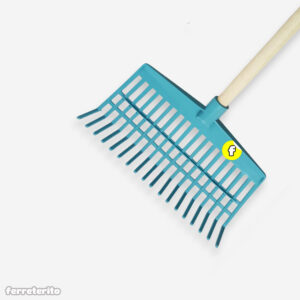 Rastrillo de Plastico 17 Dientes Con Palo