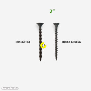 Tornillo Drywall 2″ (5 Unidades)