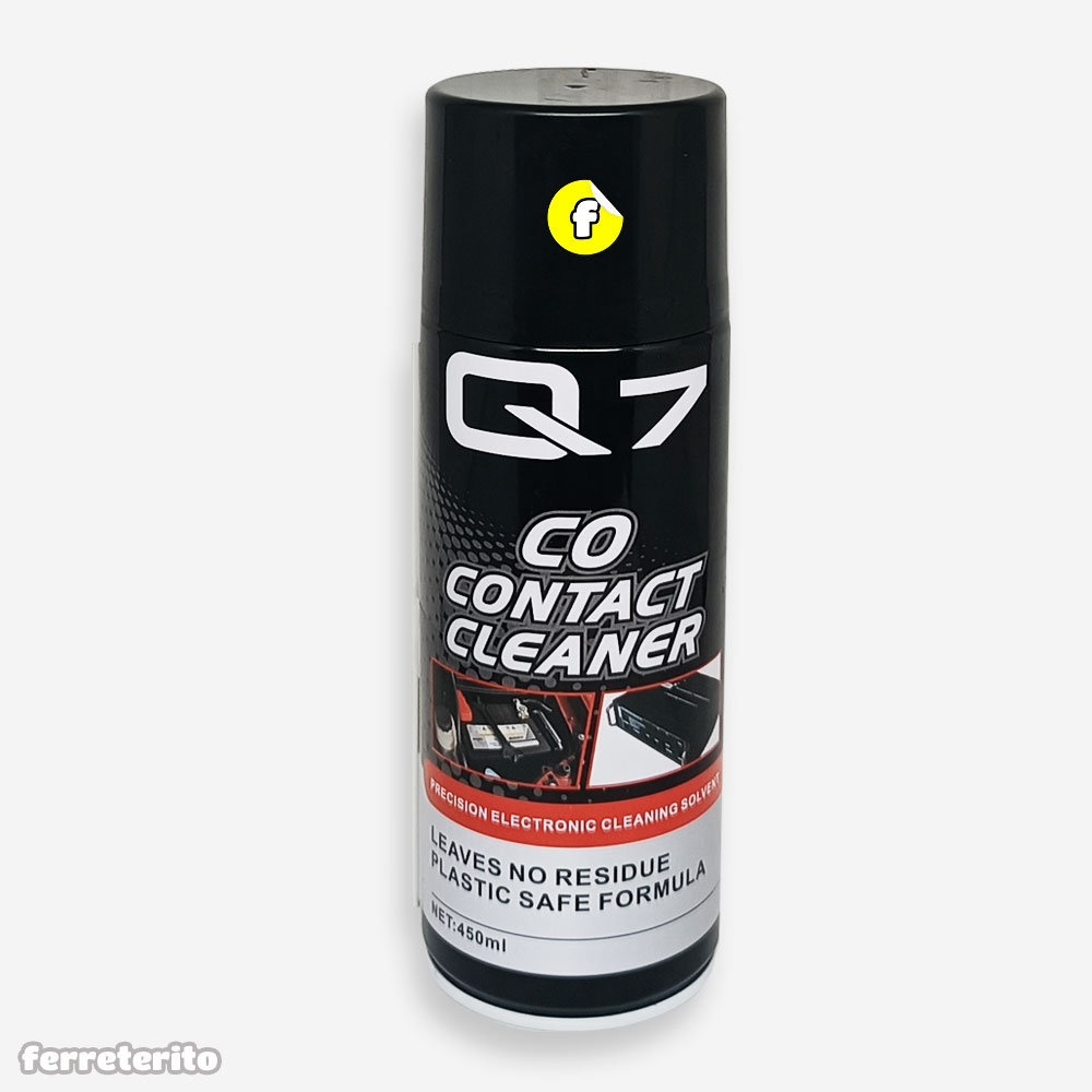 Spray Limpiador de Contactos Electricos y Electronicos Q7 - Ferreterito  Margarita