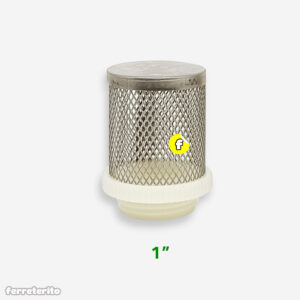 Filtro Maraca Acero Inoxidable para Valvula Check 1"