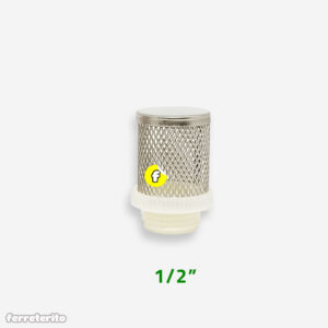 Filtro Maraca Acero Inoxidable para Valvula Check 1/2"