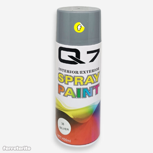 Pintura Spray Plateado Q7
