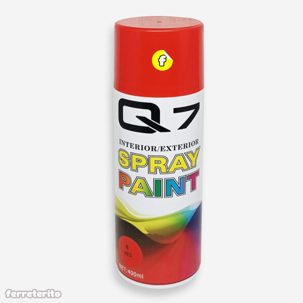 Pintura Spray Rojo Q7