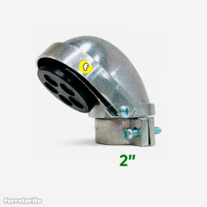 Cabezote EMT 2" de Metal para Tubo de Electricidad