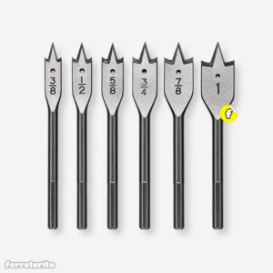 Juego de Mechas Paleta para Madera (6 Piezas) STANDARD