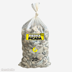 Saco de Piedra Picada para Construccion 20Kg