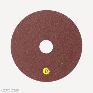 Disco de Lija Grano 100 de 7″ (fibro disco) para Esmeril