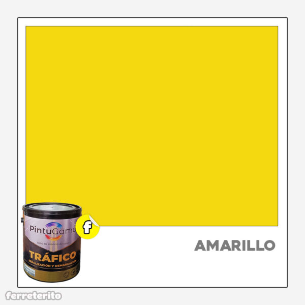 Pintura Alto Trafico 1 Galon AMARILLO PINTUGAMA