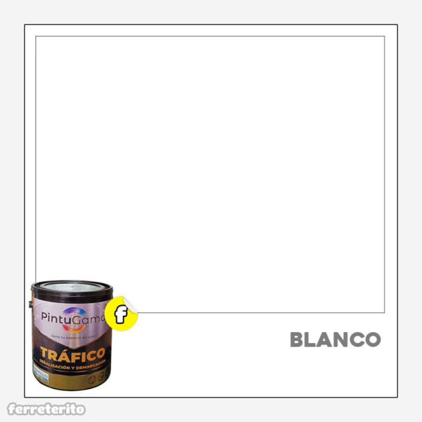 Pintura Alto Trafico 1 Galon BLANCO PINTUGAMA