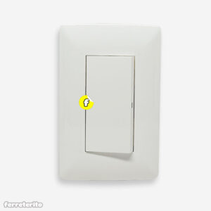 Interruptor Sencillo Clasica Blanco (A136-ETR-1K)