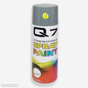 Pintura Spray ALTA TEMPERATURA Plateado Q7