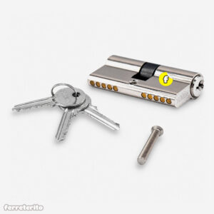 Cilindro de Cerradura 60 mm 3 Llaves STANDARD
