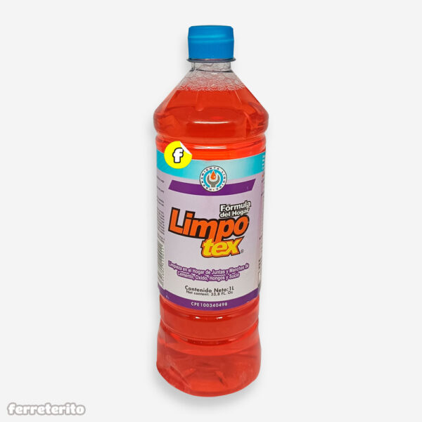 Limpotex 1 Litro Limpiador de Ceramicas Manchas Cemento Juntas Oxido Hongos