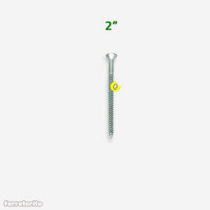 Tornillo Autorroscante Cabeza Pan Zincado 14 x 2″